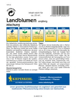 Landblumenmischung Mischung Vieler Arten | Blumensamenmischung Von Kiepenkerl -Deutschland Wiesen Pracht Verkaufs-Shop 2915 Landblumenmischung Mischung vieler Arten 4001 1