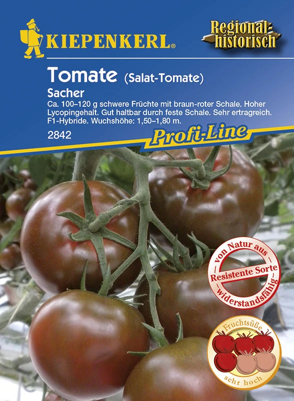 Schokoladentomate Sacher F1 | Tomatensamen Von Kiepenkerl 4 Schokoladentomate Sacher F1 | Tomatensamen Von Kiepenkerl – Bild 2