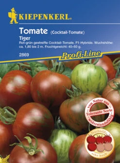 Tomate Tiger F1 | Tomatensamen Von Kiepenkerl -Deutschland Wiesen Pracht Verkaufs-Shop 528197 Tomate Tiger F1