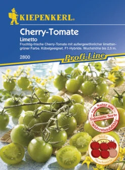 Cherrytomate Limetto F1 | Kirschtomatensamen Von Kiepenkerl -Deutschland Wiesen Pracht Verkaufs-Shop 530323 Cherrytomate Limetto F1