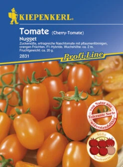 Mini - Pflaumen - Tomate Nugget F1 | Tomatensamen Von Kiepenkerl 5 Mini - Pflaumen - Tomate Nugget F1 | Tomatensamen Von Kiepenkerl -Deutschland Wiesen Pracht Verkaufs-Shop 532464 Mini Pflaumen Tomate Nugget F1