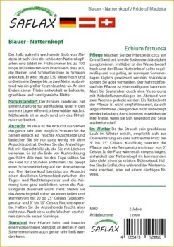 Blauer Natternkopf | Wildblumensamen Von Saflax