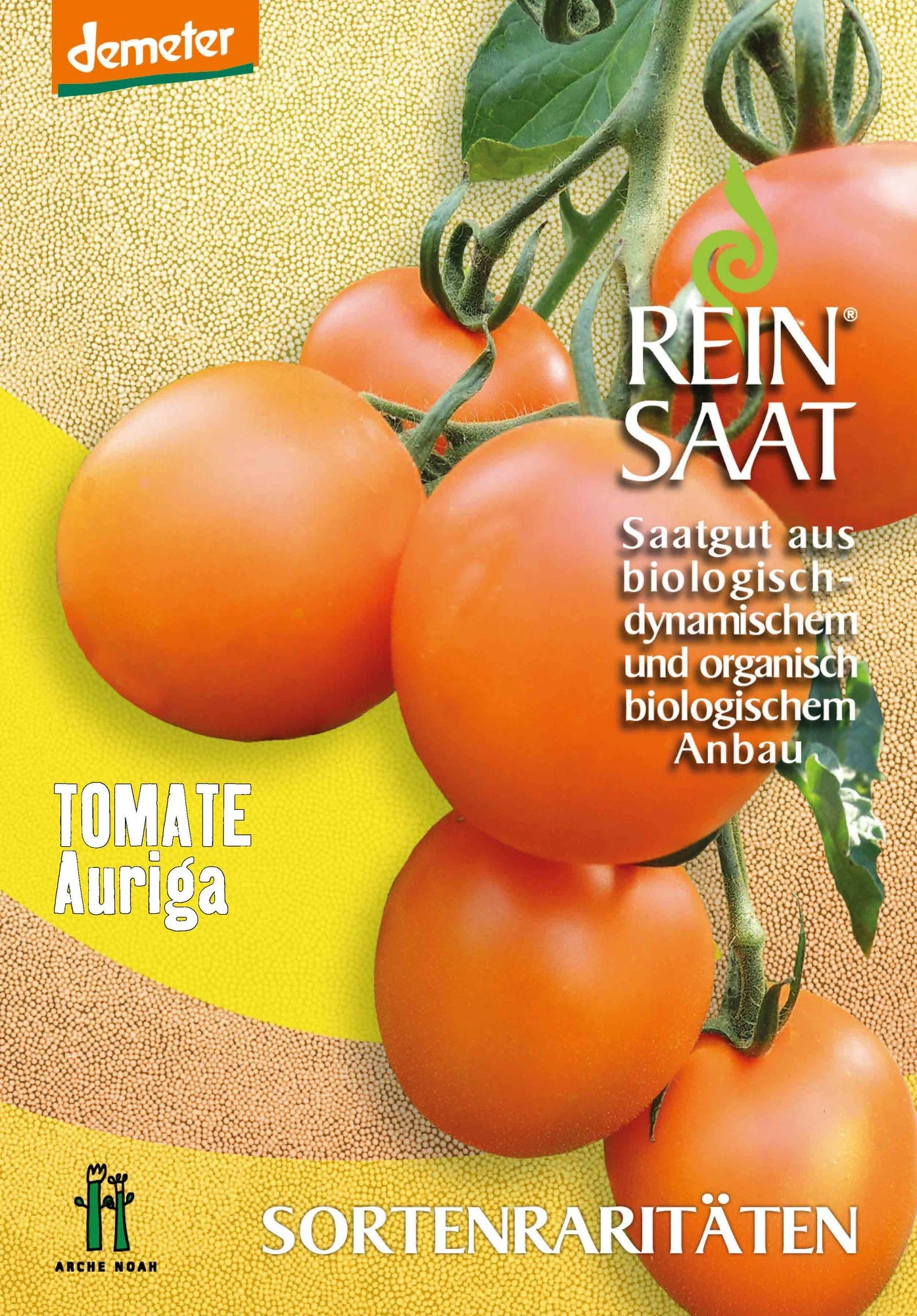 Salattomate Auriga | BIO Kirschtomatensamen Von Reinsaat 3 Salattomate Auriga | BIO Kirschtomatensamen Von Reinsaat
