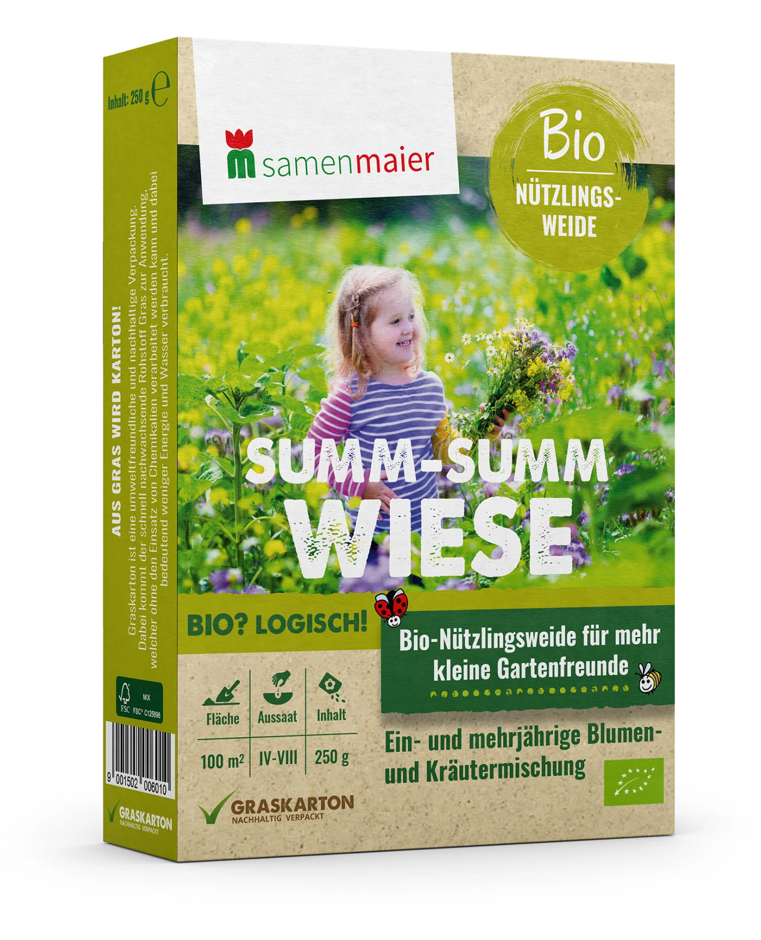 Nützlingsweide Für 100 M² | Bio-Blumenwiese Von Samen Maier 3 Nützlingsweide Für 100 M² | Bio-Blumenwiese Von Samen Maier