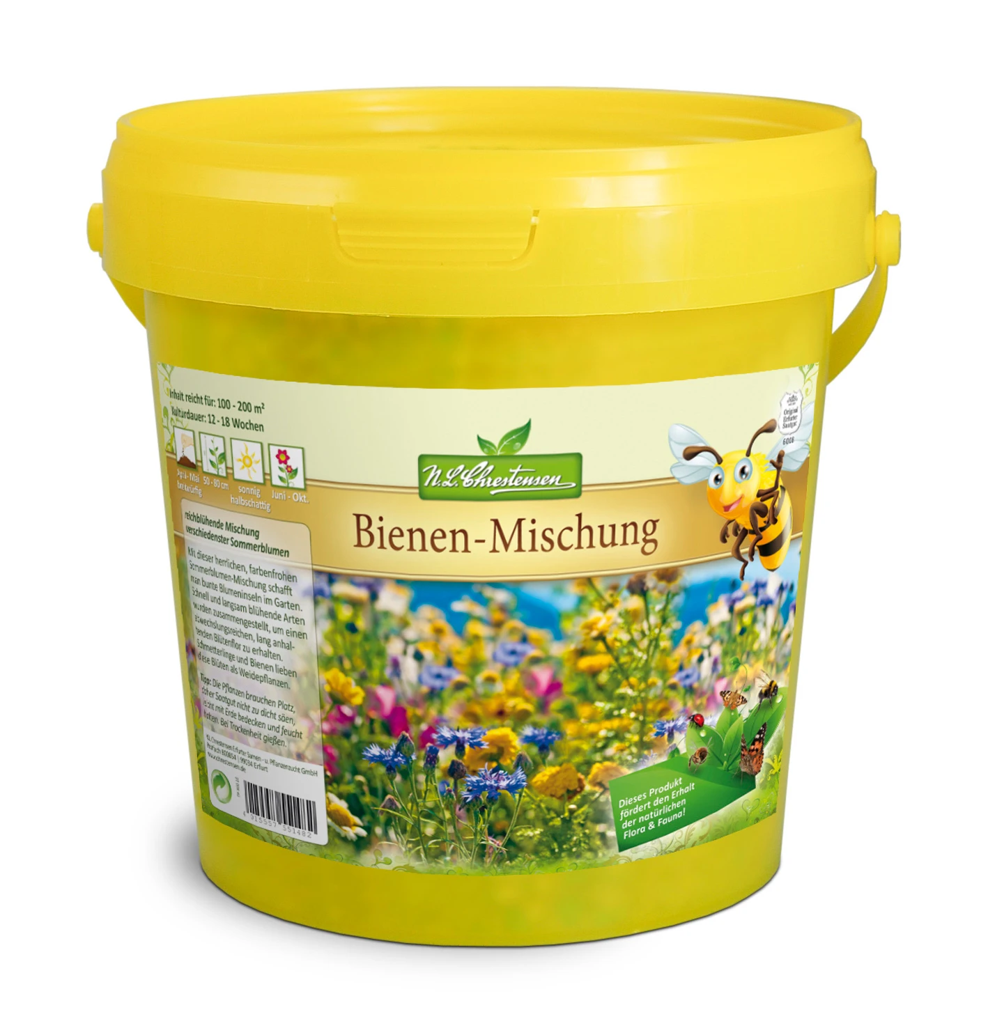 Bienen - Mischung Im 1 L Eimer | Bienenwiese Von N.L. Chrestensen 6 Bienen - Mischung Im 1 L Eimer | Bienenwiese Von N.L. Chrestensen – Bild 4