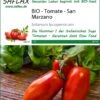 Tomate San Marzano | BIO San Marzano Tomatensamen Von Saflax -Deutschland Wiesen Pracht Verkaufs-Shop 540071 Bio Tomate San Marzano 18210 sa 0