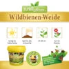 Wildbienen - Weide Im 1 L Eimer | Bienenwiese Von N.L. Chrestensen -Deutschland Wiesen Pracht Verkaufs-Shop 540519 Wildbienen Weide im 1 l Eimer 8