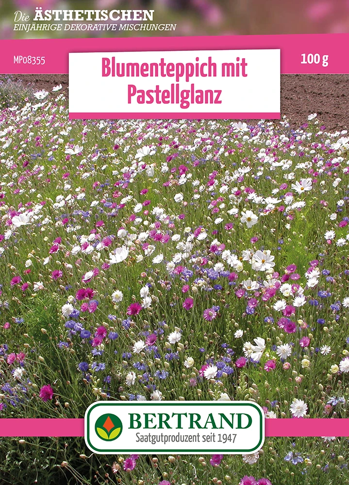 Blumenwiese Blumenteppich Mit Pastellglanz (100 G) | Blumensamen Von Bertrand 3 Blumenwiese Blumenteppich Mit Pastellglanz (100 G) | Blumensamen Von Bertrand