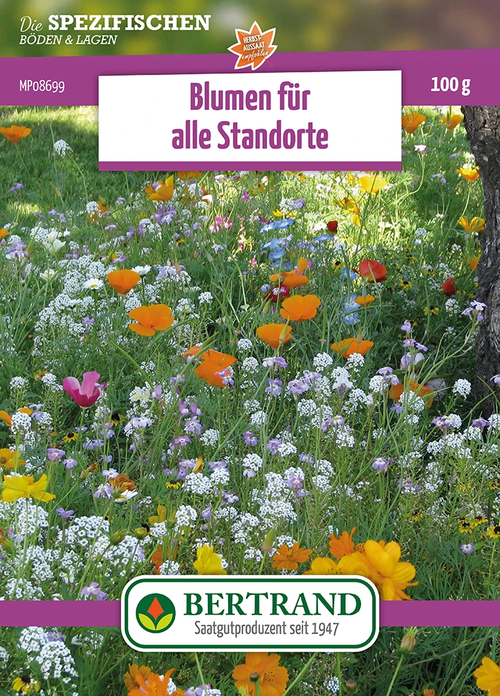 Blumenwiese Blumen Für Alle Standorte (100 G) | Blumensamen Von Bertrand 3 Blumenwiese Blumen Für Alle Standorte (100 G) | Blumensamen Von Bertrand