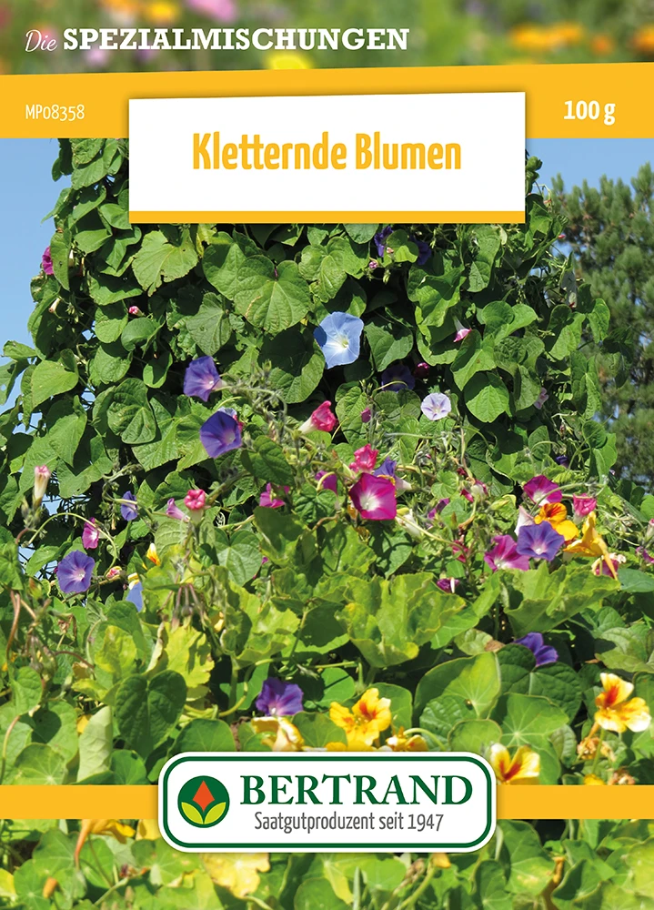 Blumenwiese Kletterblumen Mischung (100 G) | Blumensamen Von Bertrand 3 Blumenwiese Kletterblumen Mischung (100 G) | Blumensamen Von Bertrand