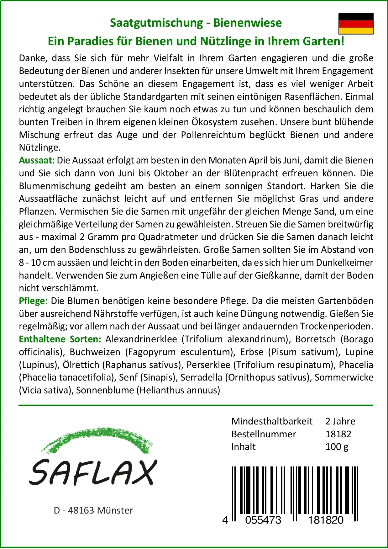 Bienenwiese | Bienenwiese Von Saflax 4 Bienenwiese | Bienenwiese Von Saflax – Bild 2