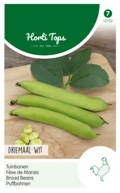 Puffbohnen Dreifach Weiße (250 G) | Puffbohnensamen Von Hortitops -Deutschland Wiesen Pracht Verkaufs-Shop 546032 Puffbohnen Dreifach Weisse 250 g 13722 ht 0