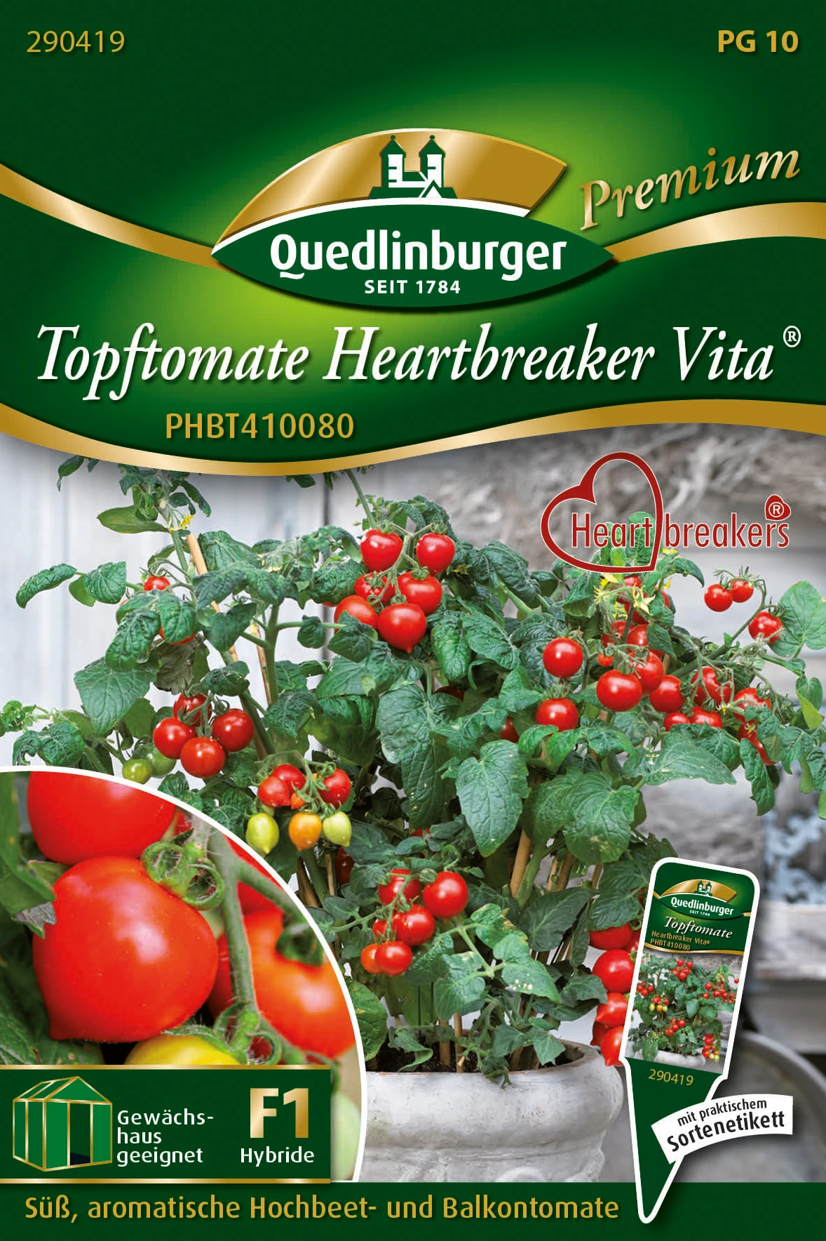 Tomate Heartbreaker Vita | Kirschtomatensamen Von Quedlinburger 3 Tomate Heartbreaker Vita | Kirschtomatensamen Von Quedlinburger