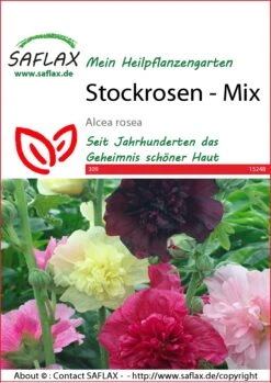 Stockrosen Mix | Blumensamenmischung Von Saflax