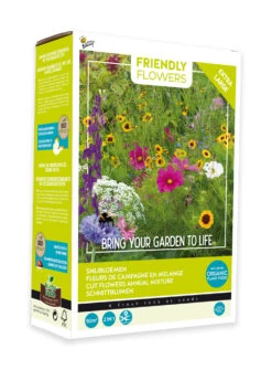 Friendly Flowers XL Schnittblumen (50 M²) | Blumensamenmischung Von Buzzy Seeds