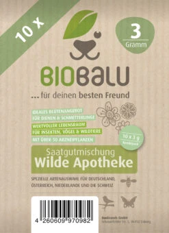 Wilde Apotheke (10 Stück) | Wildblumenwiese Von Biobalu -Deutschland Wiesen Pracht Verkaufs-Shop 554551 Wilde Apotheke 10 Stueck BB1026 1