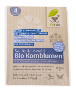 Kornblumen (4 G) | BIO Kornblumensamen Von Biobalu -Deutschland Wiesen Pracht Verkaufs-Shop 554556 BIO Kornblumen 4 g BB1031 0
