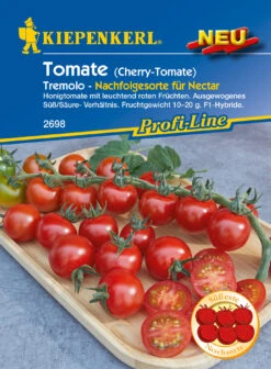 Cherry-Tomate Tremolo F1 | Cherrytomatensamen Von Kiepenkerl -Deutschland Wiesen Pracht Verkaufs-Shop 559280 Cherry Tomate Tremolo F1 2698 0