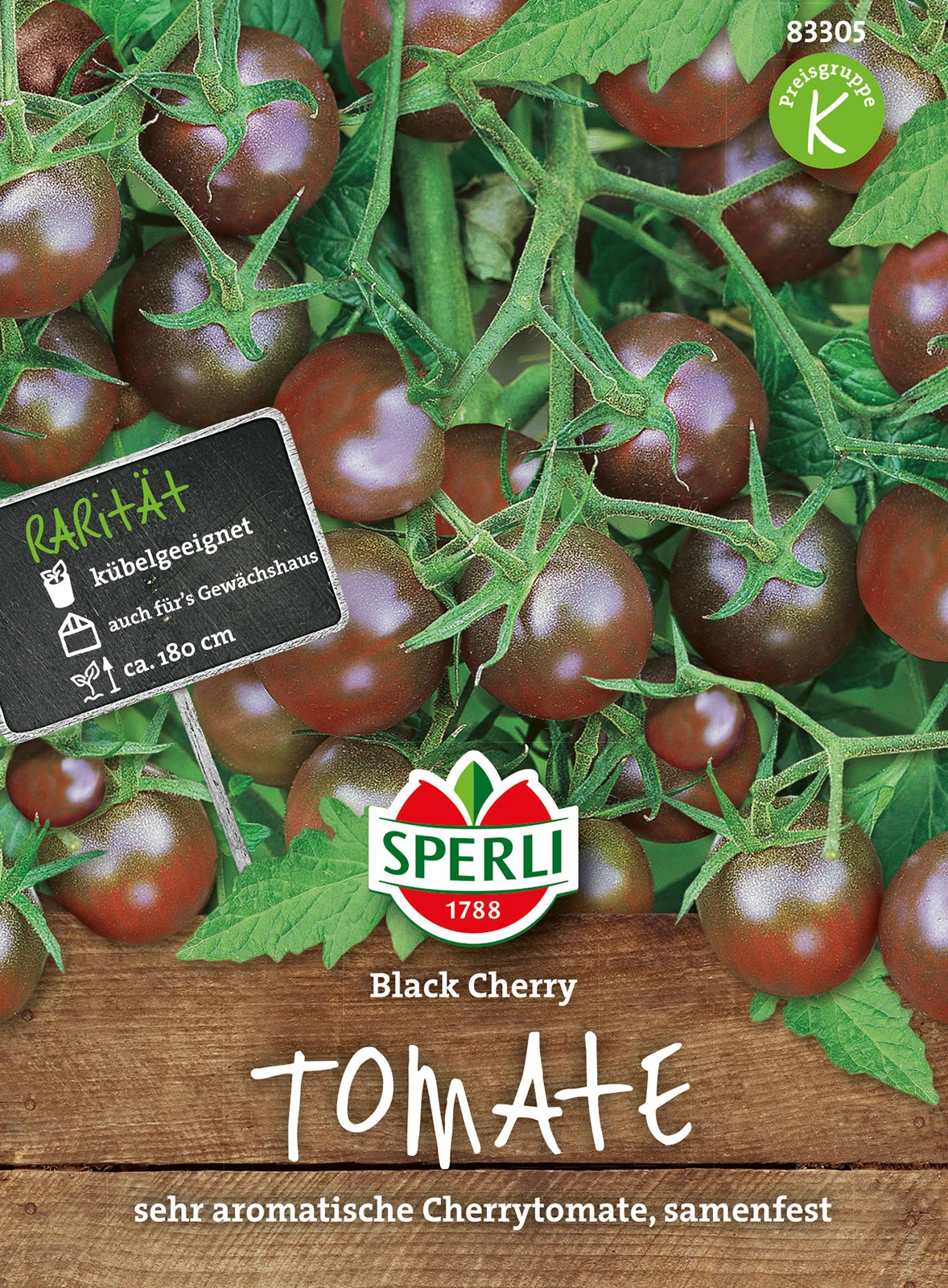 Tomate Chocolate Cherry | Tomatensamen Von Sperli 3 Tomate Chocolate Cherry | Tomatensamen Von Sperli